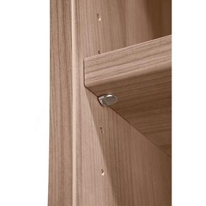 Fachboden für 400er Breite, B 350 x T 350 mm, Nussbaum-Dekor