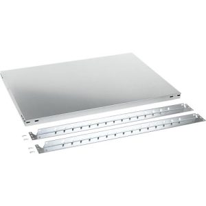 Fachboden für Grundregal/Anbauregal ORDO Industry, höhenverstellbar, Stärke 40 mm, Tragkraft bis 140 kg, B 1000 x T 500 x H 40 mm, Stahl, verzinkt