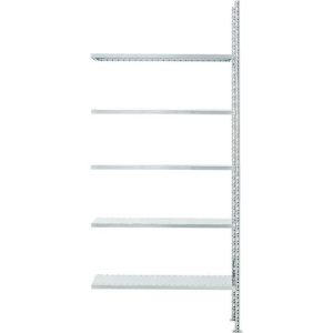 Fachbodenregal FBR 2200, Anbauregal, 5 Böden, 1025 x 600 mm