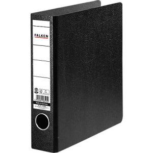Falken Ordner, DIN A5 hoch, schwarz, Rückenbreite 50 mm