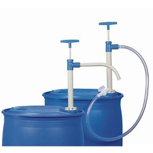 Fasspumpe, 0,3 l/Hub, Polypropylen, Eintauchtiefe 1250 mm, fester Auslaufbogen, für Chemikalien Fasspumpe, 0,3 l/Hub, Polypropylen, Eintauchtiefe 1250 mm, fester Auslaufbogen, für Chemikalien