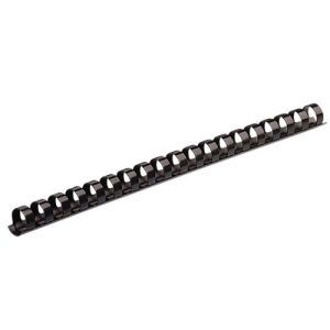 Fellowes Plastik-Binderücken, Format 10 mm, 100 Stück, f. Plastikbindemaschinen, schwarz, 100 Fellowes Plastik-Binderücken, Format 10 mm, 100 Stück, f. Plastikbindemaschinen, schwarz, 100