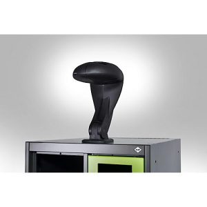 Feuerwehrspind C+P Evolo EXPERT, 2 Abteile, mit Sockel, B 800 x T 500 x H 1950 mm, RAL 7035 Lichtgrau/RAL 7016 Anthrazitgrau