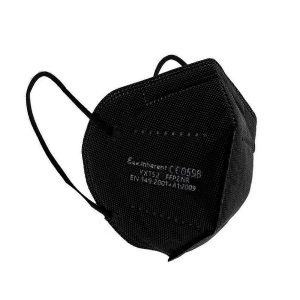 10 Stück schwarze FFP2-Masken