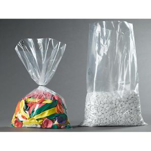 Flachbeutel, reißfest, Folienstärke 25 μ, L 250 x B 160 mm, Polyethylen, transparent, 1000 Stück