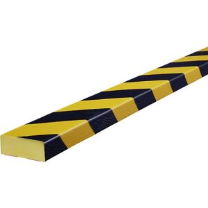 Flächenschutz Typ D, 5-m-Rolle, gelb/schwarz