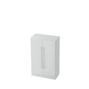 Flügeltürenschrank 3 OH, B 800 x T 420 x H 1270 mm, lichtgrau Flügeltürenschrank 3 OH, B 800 x T 420 x H 1270 mm, lichtgrau
