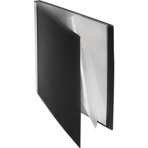 FolderSys PP-Sichtbuch, für DIN A4, 100 Sichthüllen, schwarz FolderSys PP-Sichtbuch, für DIN A4, 100 Sichthüllen, schwarz