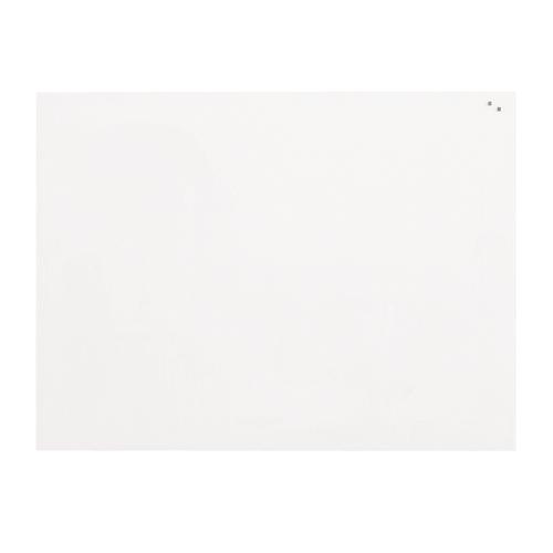 Franken Glastafel, magnethaftend, Wandmontage im Hoch- & Querformat, Sicherheitsglas, reinweiß, 450 x 600 mm
