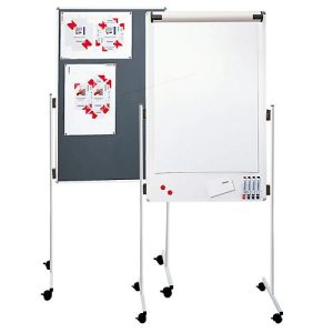 Franken Kombi-Flipchart ECO, B 760 x H 1210 mm, multifunktional, beidseitig, magnethaftend & pinnbar, inkl. Flipchartblockhalter, UMT FC Franken Kombi-Flipchart ECO, B 760 x H 1210 mm, multifunktional, beidseitig, magnethaftend & pinnbar, inkl. Flipchartblockhalter, UMT FC
