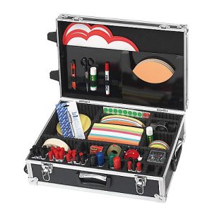 FRANKEN Moderationskoffer Trainer, Moderatorenkoffer mit Inhalt, über 3.000 Teile, Aluminium, UMKR FRANKEN Moderationskoffer Trainer, Moderatorenkoffer mit Inhalt, über 3.000 Teile, Aluminium, UMKR