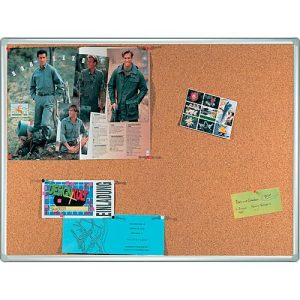 Franken Pinnwandtafel PRO, Kork, Wandmontage im Hoch- & Querformat, Aluminiumrahmen, 900 x 1200 mm, KT8403 Franken Pinnwandtafel PRO, Kork, Wandmontage im Hoch- & Querformat, Aluminiumrahmen, 900 x 1200 mm, KT8403