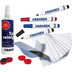 Franken Starterset Junior-Set Z1941-X, mit 125 ml Spray, Tafelwischer, Magnete & Tafelschreiber Franken Starterset Junior-Set Z1941-X, mit 125 ml Spray, Tafelwischer, Magnete & Tafelschreiber