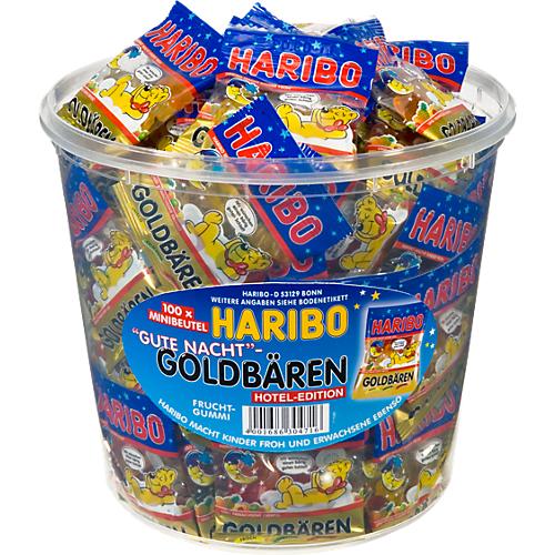 Fruchtgummi Haribo Gute Nacht Goldbären, 100 Beutel