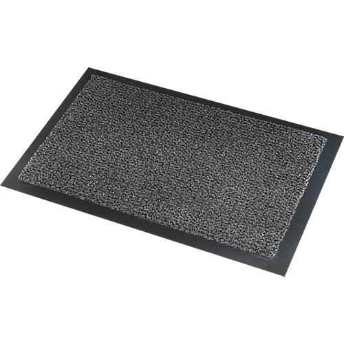 Fußmatte Savane, mit Bürsteneffekt, B 1200 x L 2400, waschbar, grau