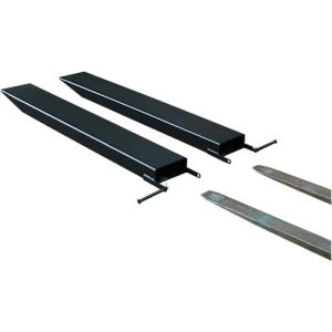 Gabelverlängerung für Flurförderzeuge, offene Ausführung, L 1600 x B 120 x 50 mm, schwarz Gabelverlängerung für Flurförderzeuge, offene Ausführung, L 1600 x B 120 x 50 mm, schwarz