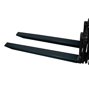 Gabelverlängerung, L 1600 x B 125 x 50 mm, schwarz
