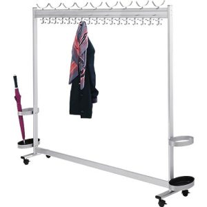 Garderobe multiline, B 1800, 18 Hut-/68 Mantelhaken