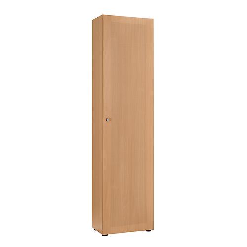 Garderobenschrank, 1-türig, B 60 cm, 6OH, Buche-Dekor