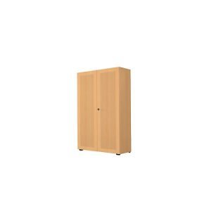 Garderobenschrank, 2-türig, B 80 cm, 5 OH, Buche-Dekor Garderobenschrank, 2-türig, B 80 cm, 5 OH, Buche-Dekor