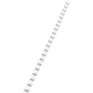 GBC® Binderücken, Plastik, Ø 10 mm, 100 Stück, weiß