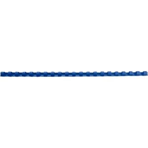 GBC® Binderücken, Plastik, Ø 12 mm, 100 Stück, blau GBC® Binderücken, Plastik, Ø 12 mm, 100 Stück, blau