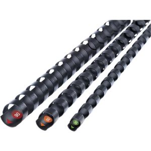 GBC® Binderücken, Plastik, Ø 19 mm, 100 Stück, schwarz
