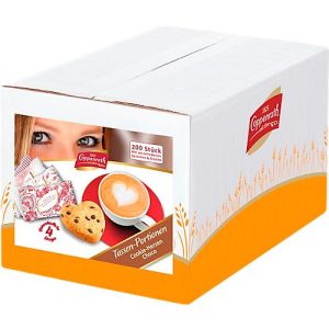 Gebäck Coppenrath Cookie Herzen Choco, zartes Gebäck mit Schokostückchen, 200 Stück, 1 kg Gebäck Coppenrath Cookie Herzen Choco, zartes Gebäck mit Schokostückchen, 200 Stück, 1 kg