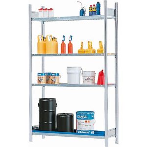 Gefahrstoffregal asecos REG 1364, B 1360 x T 640 x H 2000 mm, mit 40 l Auffangwanne und 3 Stahl-Gitterostböden Gefahrstoffregal asecos REG 1364, B 1360 x T 640 x H 2000 mm, mit 40 l Auffangwanne und 3 Stahl-Gitterostböden