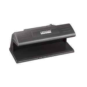 Geldscheinprüfer ratiotec® Soldi 120, für alle Währungen, mit 3 W UV-LED, L 185 x B 85 x H 79 mm, schwarz