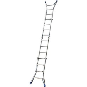 Gelenk-Teleskopleiter, 4 x 4 Sprossen Gelenk-Teleskopleiter, 4 x 4 Sprossen