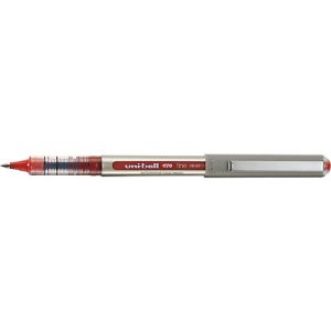 Gelschreiber Uni-ball eye, dokumentenecht, 12 Stück, 0,4 mm, rot