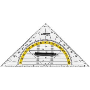 Geometriedreieck, mit Griff