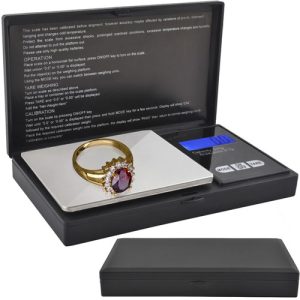 Elektronische Taschen-Feinwaage 500g – 0.1g Genauigkeit