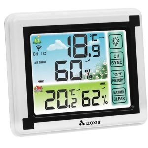 Wetterstation mit Funk Außen-Sensor und Farbdisplay