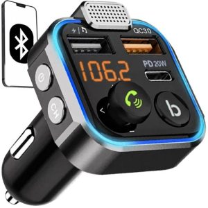KFZ Ladegerät mit FM Bluetooth Sender Transmitter