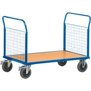 Gitter-Doppelstirnwandwagen, L 1000 x B 700 mm Gitter-Doppelstirnwandwagen, L 1000 x B 700 mm