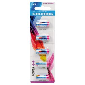 5 Stück Grundig Power MN21 Alkaline Batterien 12V. 55mAh