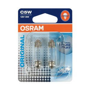 Osram Kfz Autolampe 12V C5W Original Line. 2 Stück