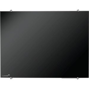 Glasboard Legamaster Colour 7-104663, magnethaftend, B 1000 x H 1500 mm, schwarz