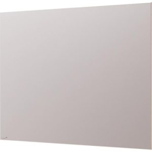 Glasboard Legamaster, mit 2 Magneten & 1 Glasboard Marker, B 1200 x T 4,4 x H 900 mm, gehärtetes Sicherheitsglas, matt, warm grey