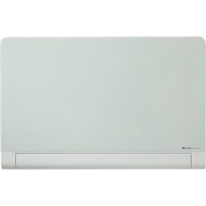 Glastafel Nobo Diamond, magnethaftend, abgerundete Ecken, m. 1 Stift u. 2 Magneten, 1260 x 710 mm