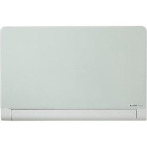 Glastafel Nobo Diamond, magnethaftend, abgerundete Ecken, m. 1 Stift u. 2 Magneten, 1800 x 1060 mm