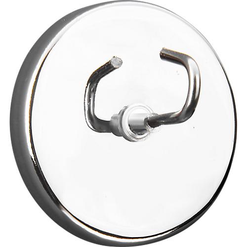 Großer Hakenmagnet, verchromt
