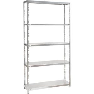 Grund-Schraubregal WR, 5 Fachböden, B 1000 x T 300 x H 2000 mm Grund-Schraubregal WR, 5 Fachböden, B 1000 x T 300 x H 2000 mm
