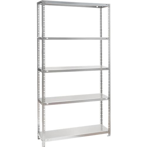 Grund-Schraubregal WR, 5 Fachböden, B 1000 x T 300 x H 2000 mm