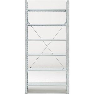 Grundregal R 3000, 6 Böden, B 1055 mm x T 400 mm, Böden verzinkt Grundregal R 3000, 6 Böden, B 1055 mm x T 400 mm, Böden verzinkt
