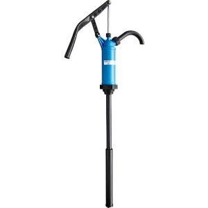 Handhebelpumpe, 0,45 l/Hub, NBR, blau Handhebelpumpe, 0,45 l/Hub, NBR, blau