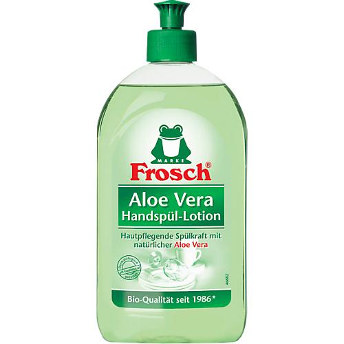 Handspülmittel Frosch Aloe Vera Lotion, feuchtigkeitsspendend, grün, Flasche mit 500 ml