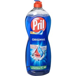Handspülmittel Pril Original, hohe Fettlösekraft, blau, Flasche mit 675 ml Handspülmittel Pril Original, hohe Fettlösekraft, blau, Flasche mit 675 ml